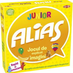 Joc de societate, Alias Junior, lb. romana, 2-4 jucatori, +5 ani