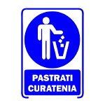 Sticker Indicator Pastrati Curatenia, Sticky Art