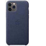 Husa Cover Leather Apple pentru iPhone 11 Pro Albastru, Apple