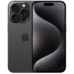 Telefon mobil iPhone 15 Pro - 6.7 - 128GB, Mobile Phone (Titanium Black, iOS), Apple