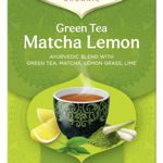 Ceai Bio VERDE Cu MATCHA SI LAMAIE, 17 pliculete 30.6g Yogi Tea