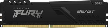 Memorie RAM Kingston Fury Beast, DIMM, DDR4, 8GB, CL19, 3733MHz
