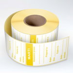 Etichete personalizate, Marti - Zilele Saptamanii 30x60 mm, 1000 buc/rola