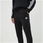 adidas pantaloni de trening bărbați, culoarea negru, uni HL2236, adidas