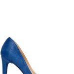 Pantofi tip stiletto din piele naturala BLUE SPRING, Hannami