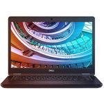 Dell Laptop Latitude 5491 Procesor Intel Core i7-8850H (9M Cache, 4.30 GHz), Coffee Lake, 14" FHD IPS, 16GB, 256GB SSD, Nvidia GeForce MX130 @2GB, Wireless AC, Win10 Pro