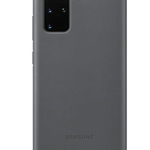 Samsung Original Galaxy S20+ 5G Leather Cover/Mobile Phone Case - Grey