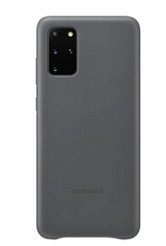 Samsung Original Galaxy S20+ 5G Leather Cover/Mobile Phone Case - Grey