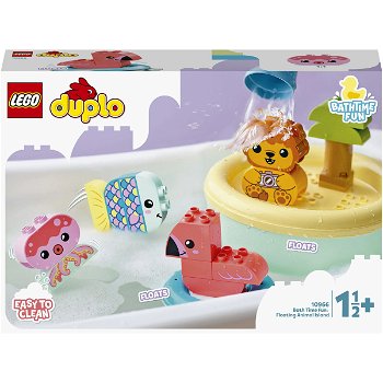 Jucarie DUPLO Bathing Fun: Floating Animal Island - 10966, LEGO