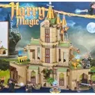 Combo 4 seturi de constructie Harry Potter Castel 4 in 1, 924 piese tip lego