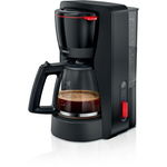 Cafetiera BOSCH MyMoment TKA3M133, 1.25 l, 1200W, 15 cesti, Negru, Bosch