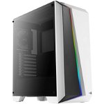 Carcasa Cylon Pro tower chassis (white / black, Tempered Glass), Aerocool