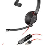 Poly BLACKWIRE 5210 C5210 USB-A Mono, Plantronics