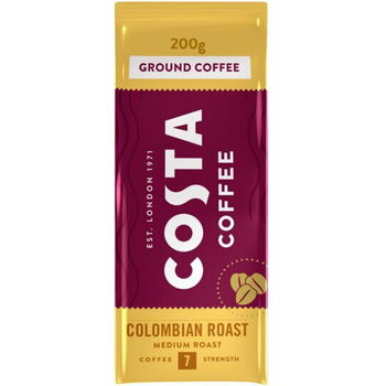 Colombian Roast 200g, cafea măcinată Costa Coffee