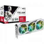 ASROCK Placa video ASRock AMD Radeon RX 7600 XT Steel Legend OC 16GB, GDDR6, 128bit, ASROCK