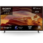 Sony Televizor Sony BRAVIA LED 65X75WL, 164 cm, Smart Google TV, 4K Ultra HD, Clasa F (Model 2023), Sony
