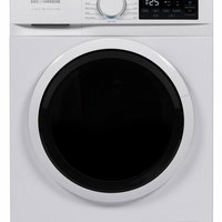 Masina de spalat rufe Heinner HWM-M1014IVNA+++, 10 kg, 1400 rpm, Clasa A, Motor inverter, 15 programe, Display digital, Program rapid 15 min, Program steam, Program baby care, Functie adaugare rufe, Functie igienizare cuva, Blocare acces copii, Alb