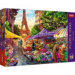 Puzzle 1000 piese Premium Plus Teatime. Piata de flori Paris Trefl, Trefl