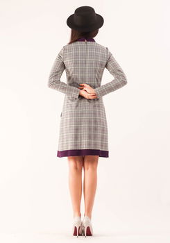 Rochie tip A Gri 36, 