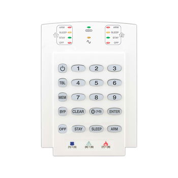 Tastatura LED Paradox K10V, 2 partitii, 10 zone, Stay D, Paradox