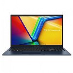 Laptop ASUS 15.6'' Vivobook 15 X1504ZA, FHD, Procesor Intel® Core™ i7-1255U (12M Cache, up to 4.70 GHz), 40GB DDR4, 960 GB SSD, Intel Iris Xe, No OS, Quiet Blue