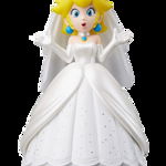 Peach Wedding Outfit Super Mario Odyssey Collection Marca Amiibo 