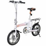 Bicicleta electrica pliabila Airwheel R5 White Viteza max. 20km/h Putere motor 235W Baterie Panasonic 214.6Wh/36V, AIRWHEEL