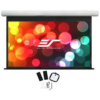 Ecran proiectie electric, perete/tavan, 323 x 201 cm, EliteScreens Saker SK150NXW2-E6, 2xRC, Format 16:10, trigger 12V