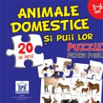 Puzzle pentru podea - Animale domestice, DPH, 2-3 ani +, DPH