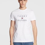 Tommy Hilfiger Tricou Established Stacked MW0MW29377 Bleumarin Regular Fit, Tommy Hilfiger
