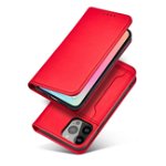 Husa Magnet Card Stand compatibila cu Samsung Galaxy A34 5G Red, OEM