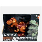 Jucărie educaționala cu dinozaur asamblate DIY pentru copii, dezasamblare manuală, model de simulare, 25x20 engros, 