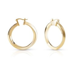 Cercei  Hoops Don't Lie JUBE01484JWYGT-U - Auriu, GUESS