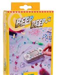 Beep Beep - Set creativ Totum de mărgele colorate pentru decor telefon mobil, Totum