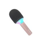 Microfon Karaoke pentru copii KidyMic, Pink, Kidywolf, 