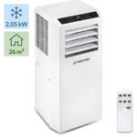 Aer conditionat portabil Trotec PAC 2010 H, Capacitate 7.000 Btu, Debit 320mc/ora, Telecomanda, Display, Timer, Pentru 65mc