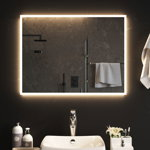 Oglinda de baie cu LED vidaXL, 60x80 cm, 4.48 kg