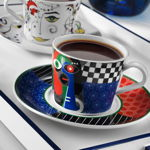Set de cani de ceai, Multicolor, 8x7x8 cm, Kütahya Porselen