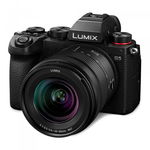 Aparat foto mirrorless, Panasonic, DC-S5KE-K, 24.2MP, 4K, Wi-Fi, Full Frame MILC cu obiectiv de 20-60 mm, Negru