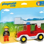 Camion cu Pompier Playmobil 1.2.3, Playmobil