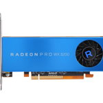 Placa video AMD Radeon Pro WX 3200 4GB GDDR5, AMD