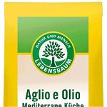 Amestec de condimente Aglio e Olio  - Bucataria mediteraneana eco-bio, 40g LEBENSBAUM, Lebensbaum
