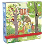 Londji - Puzzle animale Noapte si zi , Puzzle Copii , Reversibil, piese 100