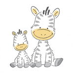 Olita Muzicala MyKids Zebra Antialunecare Roz 00009228