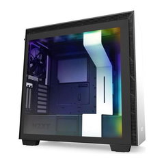 Carcasa NZXT H710i Matte White, Middle Tower, fara sursa, ATX, Black/White
