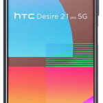 Telefon Mobil HTC Desire 21 Pro, Procesor Qualcomm SM6350 Snapdragon 690 5G Octa-core, 2.0GHz/1.7GHz, IPS LCD Capacitive touchscreen 6.7", 8GB RAM, 128GB Flash, Camera Quad 48+8+2+5MP, 5G, Wi-Fi, Dual SIM, Android (Albastru)