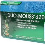 Set 2 bureti filtranti, Duo-Mouss 320, Zolux, 32x20x4.5 cm, Albastru, Zolux