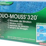 Set 2 bureti filtranti, Duo-Mouss 320, Zolux, 32x20x4.5 cm, Albastru, Zolux