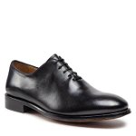 Pantofi barbati, Lord Premium, 300903612, Negru, Piele naturala, 43 EU