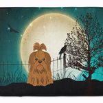 Caroline`s Treasures Halloween înfricoșător Shih Tzu Masina de ciocolata lavabil memory foam Mat Multicolore 19 X 27, 